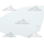 LH FRONT DOOR GLASS GREEN SEKURIT